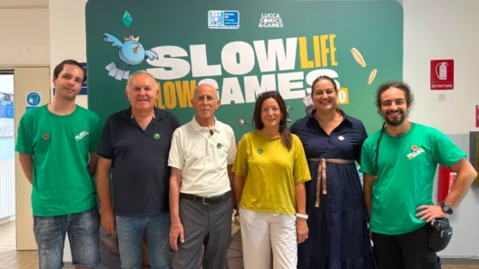 Stand informativo con giochi da tavolo e falsa slot machine all'ospedale di Pontremoli per la prevenzione del gioco d'azzardo