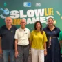 Stand informativo con giochi da tavolo e falsa slot machine all'ospedale di Pontremoli per la prevenzione del gioco d'azzardo