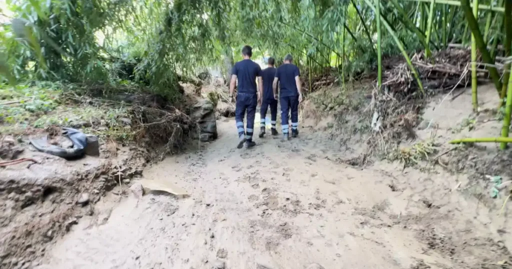 Maltempo in Lunigiana, mezzo milione per le somme urgenze Maltempo —sopralluogo dei tecnici prima degli interventi